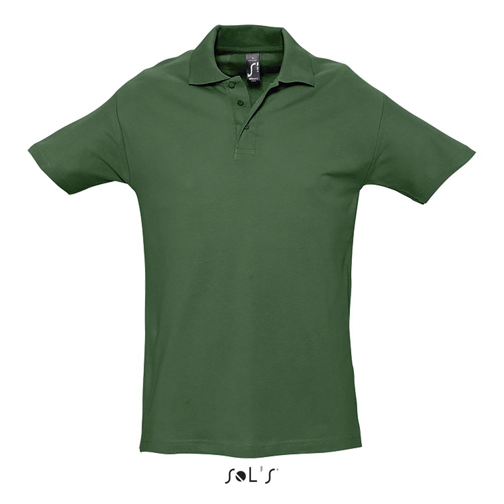 Polo Hombre SOL'S SPRING II VERDE GOLF