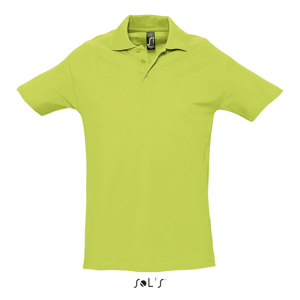 Polo Hombre SOL'S SPRING II VERDE MANZANA