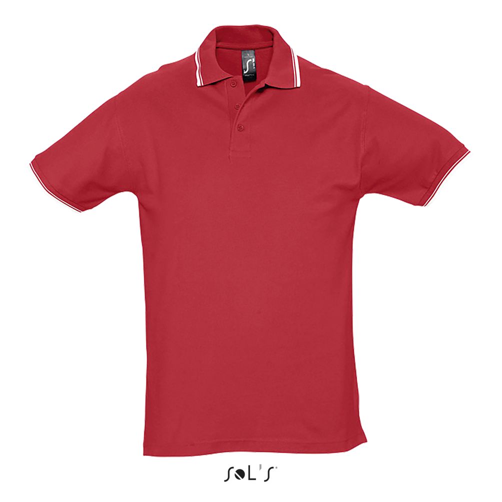 Polo Para Hombre SOL'S PRACTICE ROJO