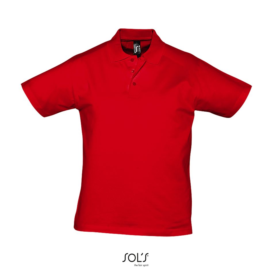 Polo Para Hombre SOL'S PRESCOTT MEN ROJO