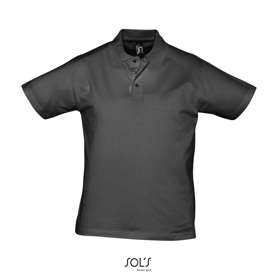 Polo Para Hombre SOL'S PRESCOTT MEN GRIS OSCURO