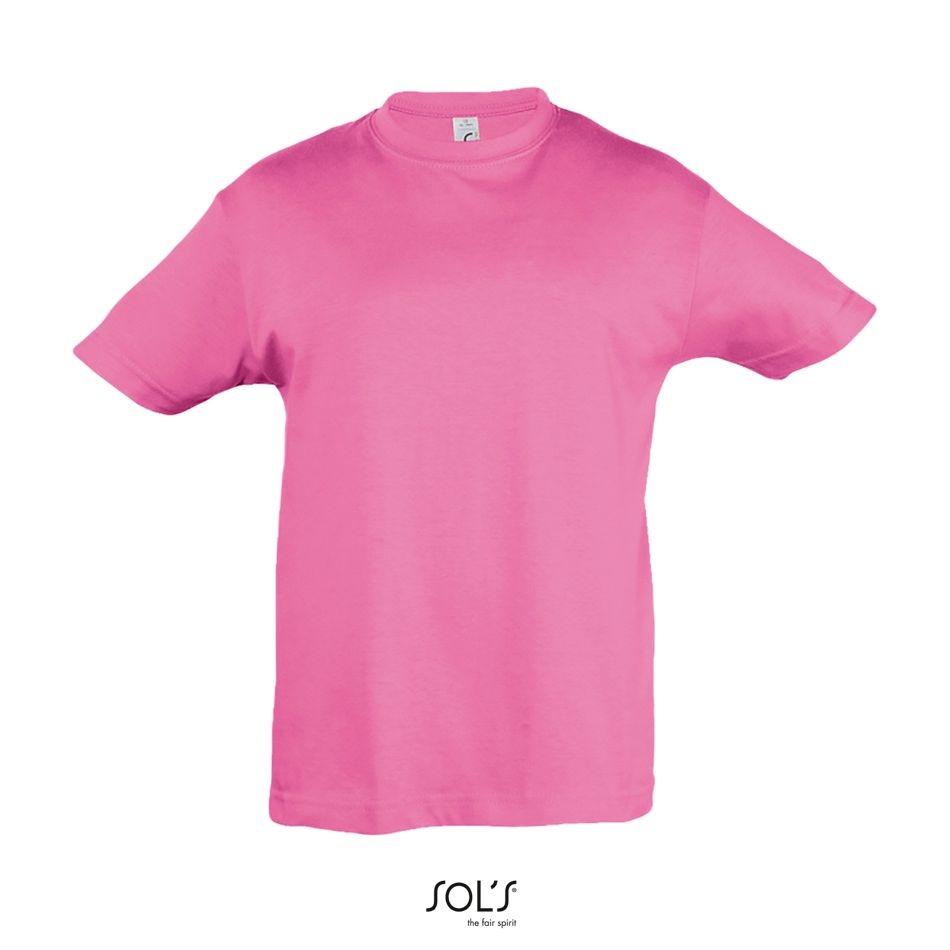 Camiseta Niño Cuello Redondo SOL'S REGENT KIDS ROSA ORQUÍDEA