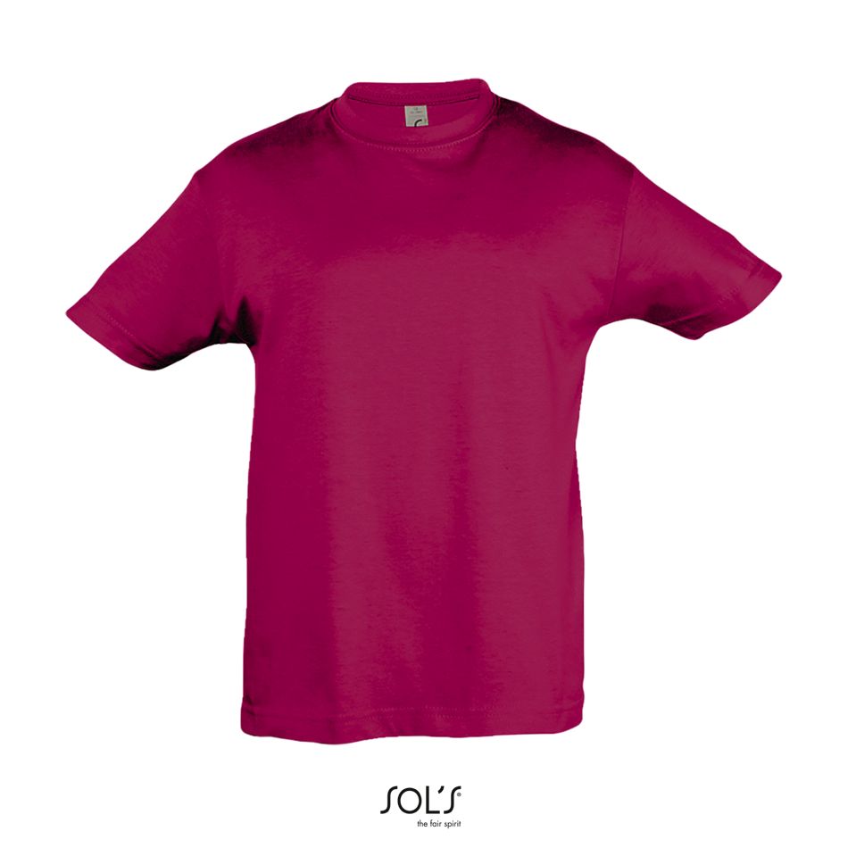Camiseta Niño Cuello Redondo SOL'S REGENT KIDS FUCSIA