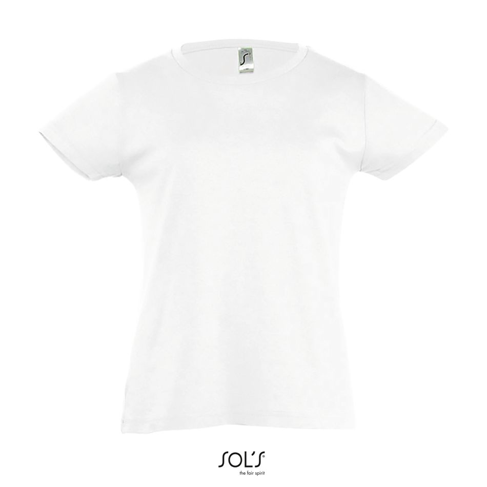 Camiseta Niña SOL'S CHERRY BLANCO