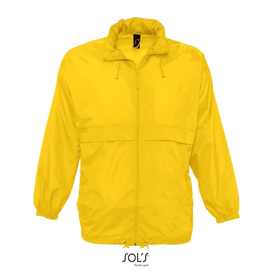 Cortaviento Unisex Hidrófugo SOL'S SURF AMARILLO