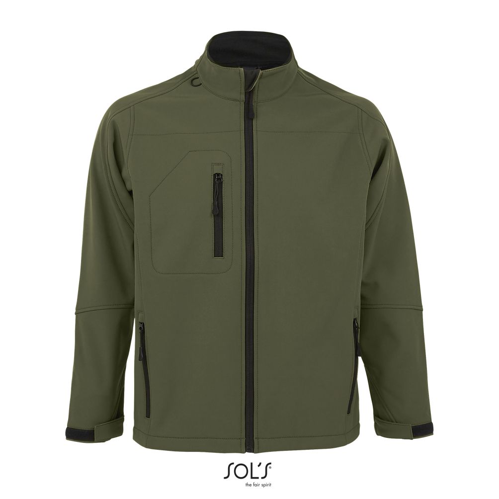 Softshell Con Cremallera Para Hombre SOL'S RELAX ARMY