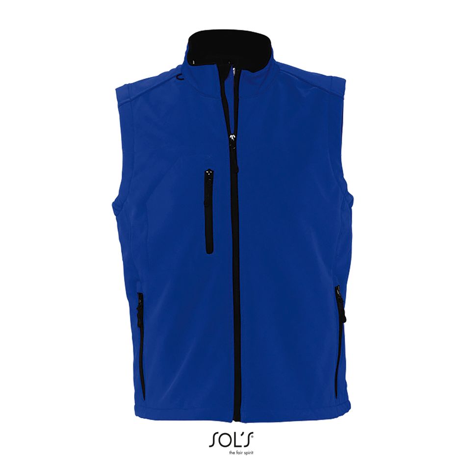 Chaleco Softshell Para Hombre SOL'S RALLYE MEN AZUL ROYAL
