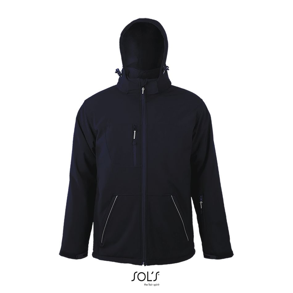 Chaqueta Softshell Hombre Acolchada SOL'S ROCK MEN FRENCH MARINO