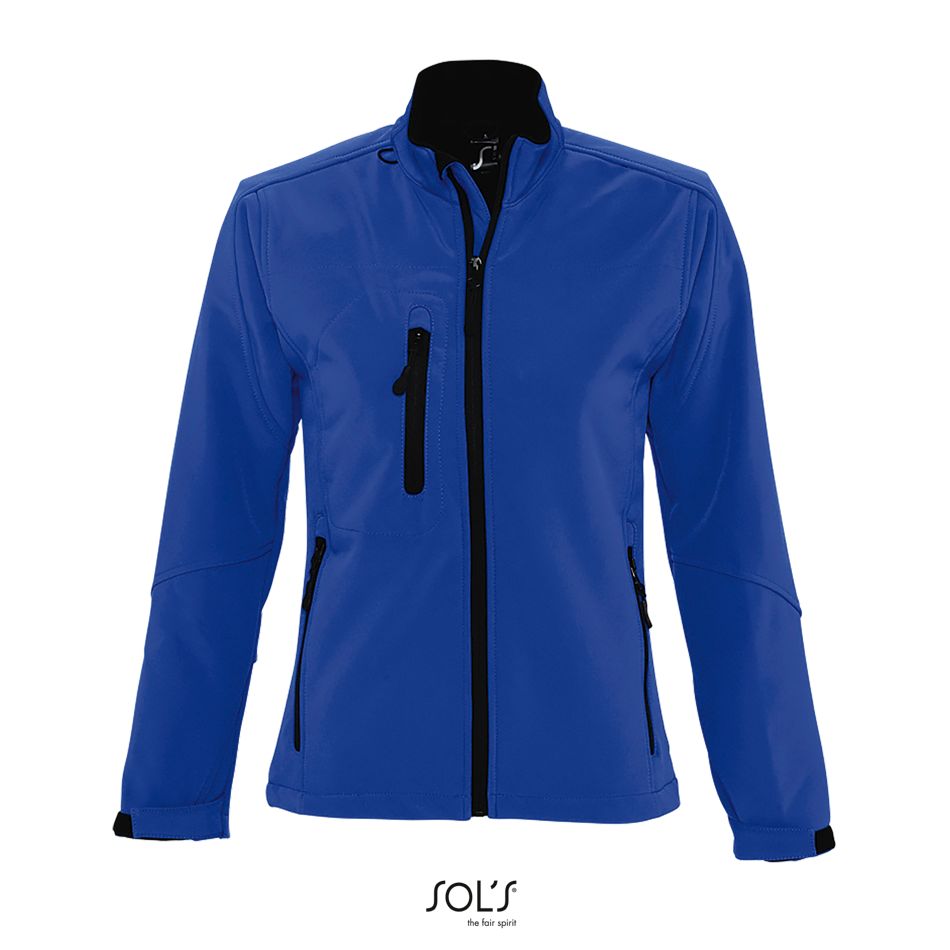 Softshell Con Cremallera Para Mujer SOL'S ROXY AZUL ROYAL