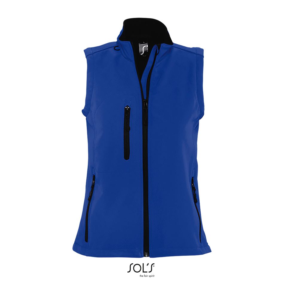 Chaleco Softshell Para Mujer SOL'S RALLYE WOMEN AZUL ROYAL