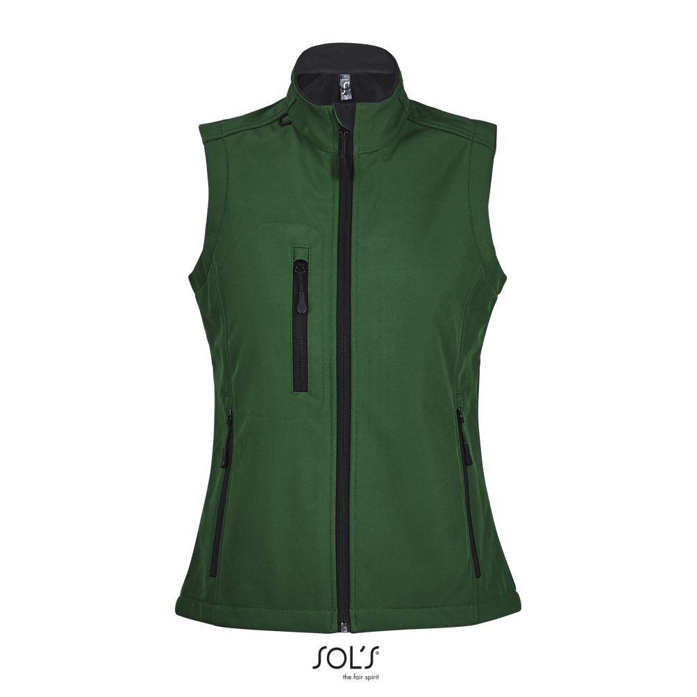 Chaleco Softshell Para Mujer SOL'S RALLYE WOMEN VERDE BOTELLA