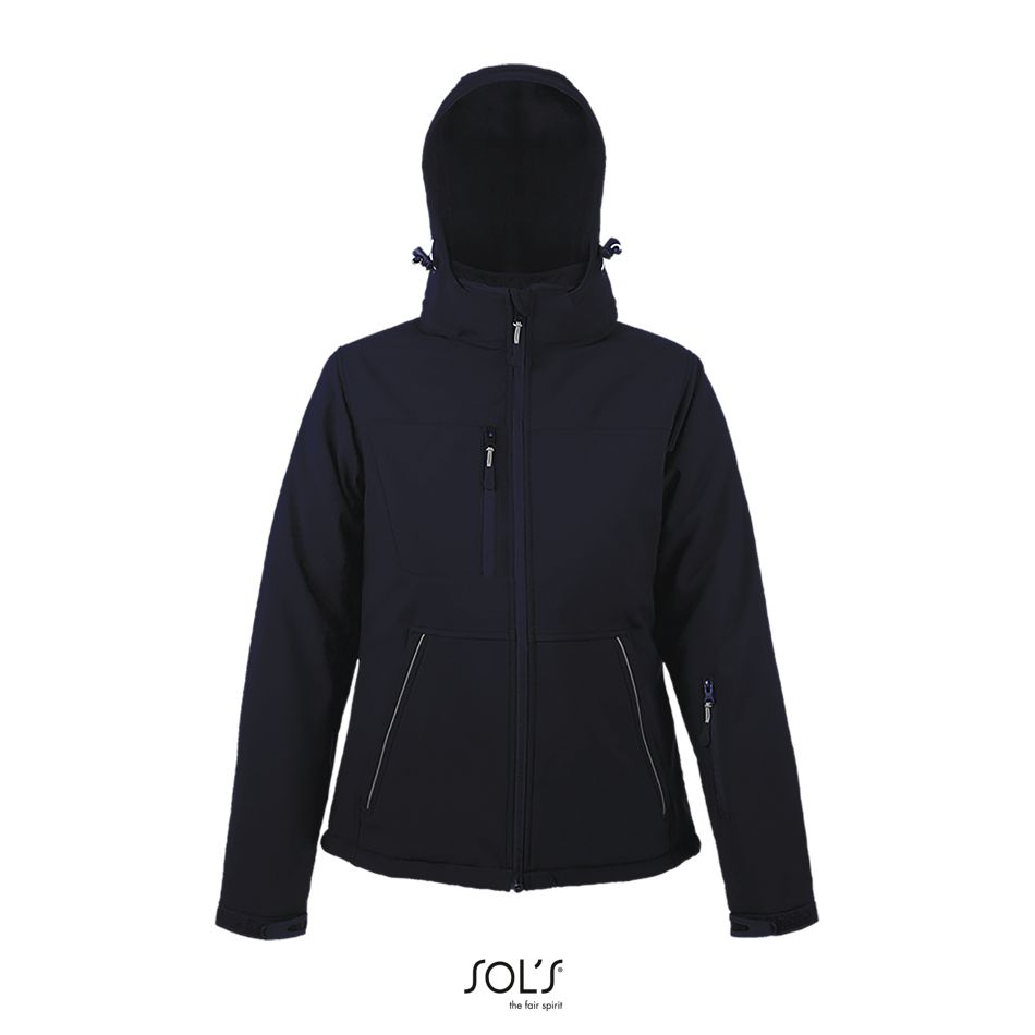 Chaqueta Softshell Mujer Acolchada SOL'S ROCK WOMEN FRENCH MARINO