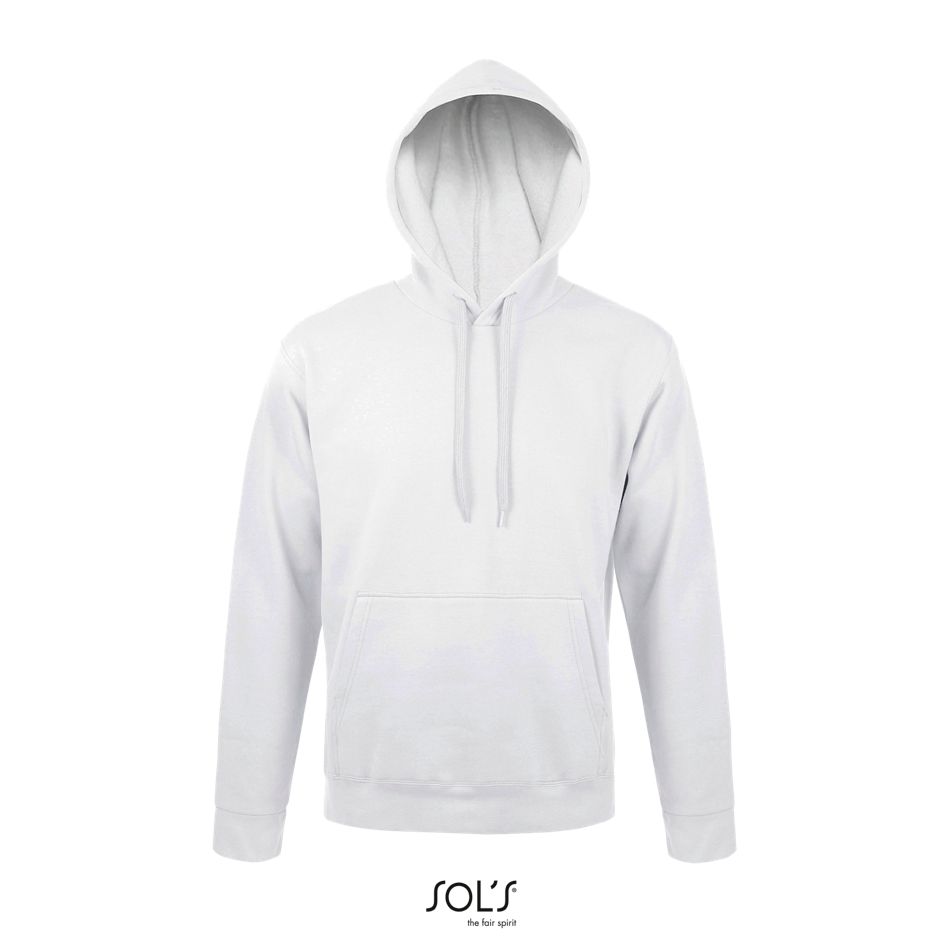 Sudadera Unisex Con Capucha SOL'S SNAKE BLANCO