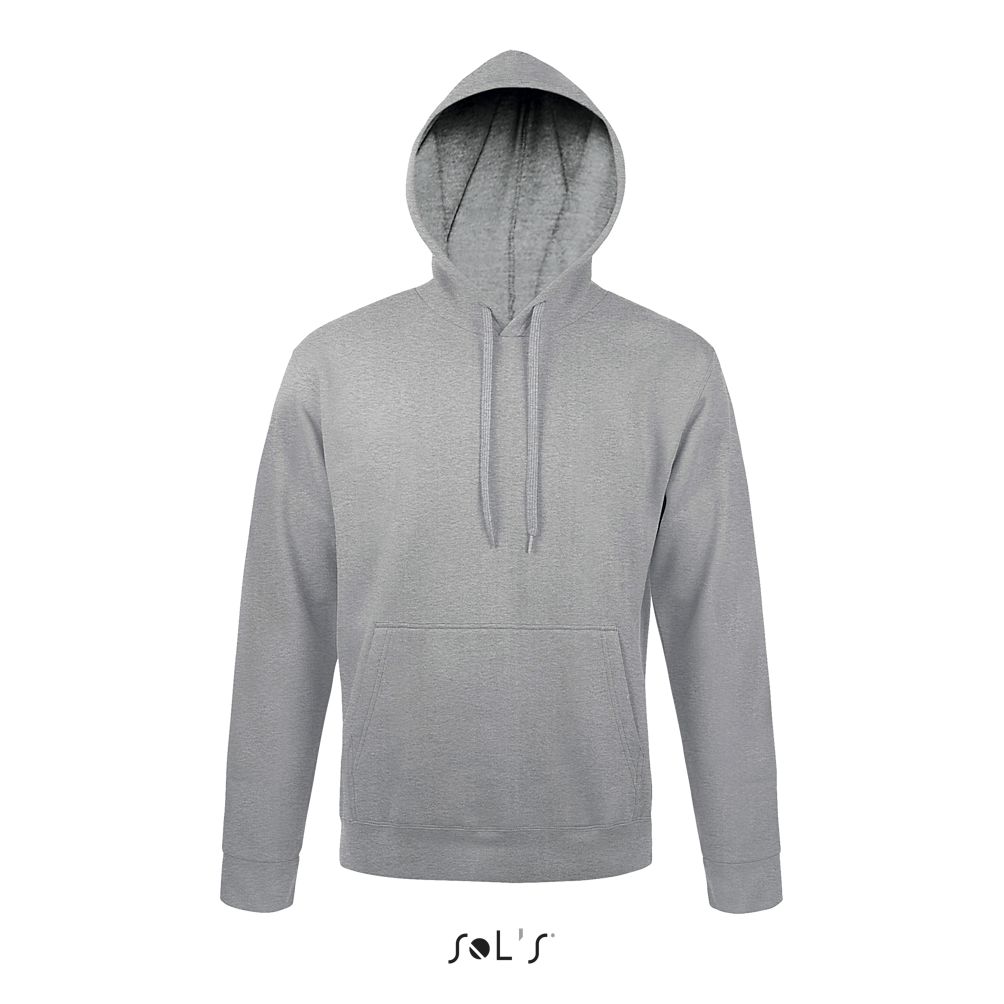 Sudadera Unisex Con Capucha SOL'S SNAKE GRIS MEZCLA
