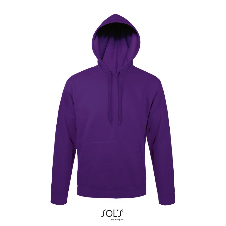 Sudadera Unisex Con Capucha SOL'S SNAKE MORADO OSCURO