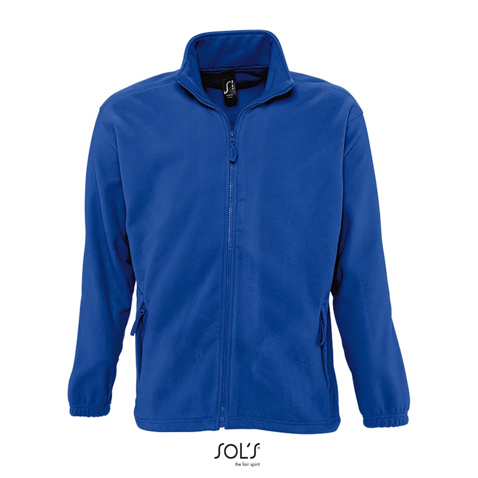 Chaqueta Con Cremallera Para Hombre SOL'S NORTH AZUL ROYAL