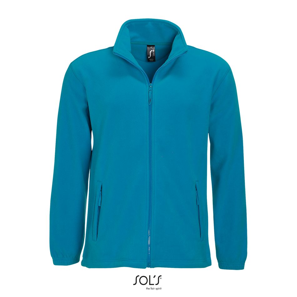 Chaqueta Con Cremallera Para Hombre SOL'S NORTH AQUA