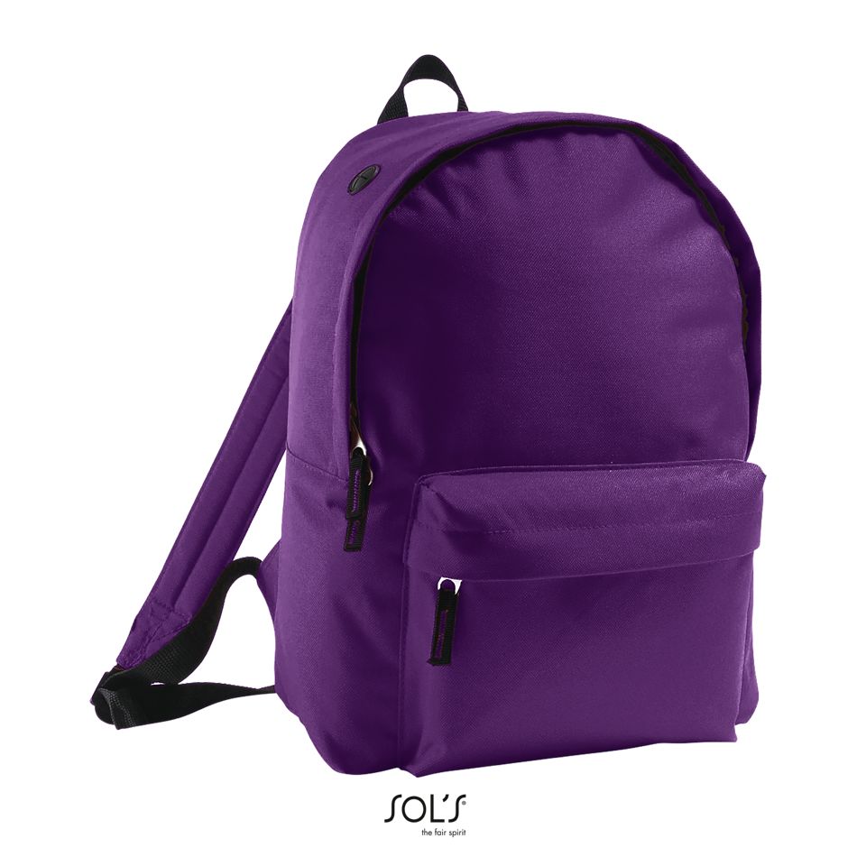 Mochila De Poliéster 600D SOL'S RIDER MORADO OSCURO