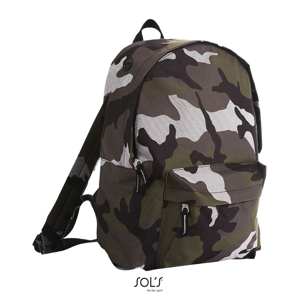 Mochila De Poliéster 600D SOL'S RIDER CAMO