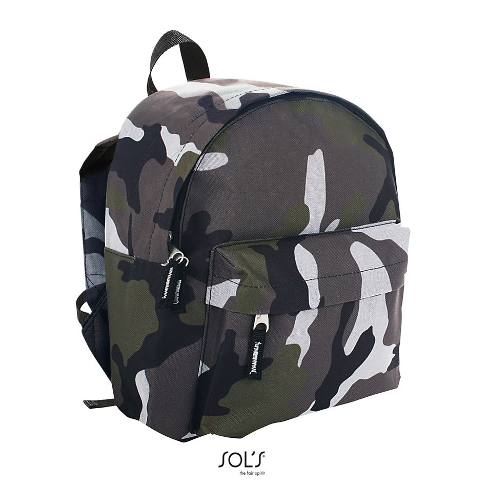 Mochila De Poliéster 600D SOL'S RIDER KIDS CAMO