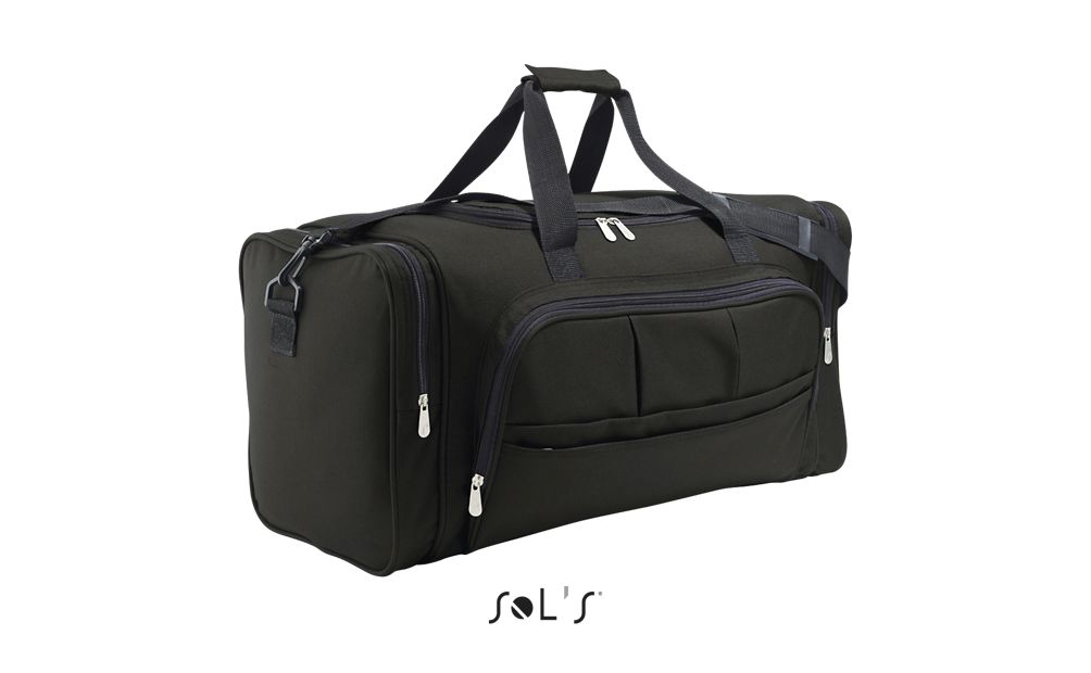 Bolsa De Deporte Multi Bolsillos De Poliéster 600D SOL'S WEEK-END NEGRO