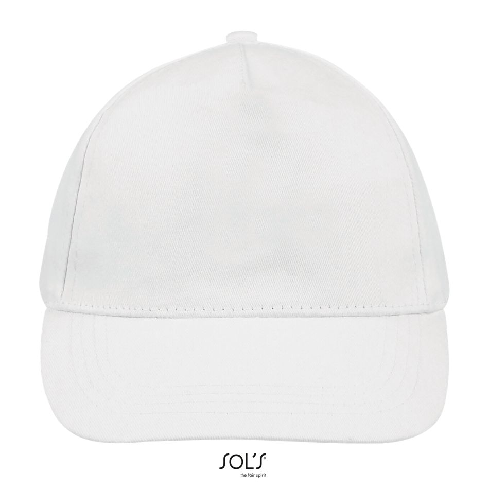 Gorra De 5 Paneles SOL'S BUZZ BLANCO