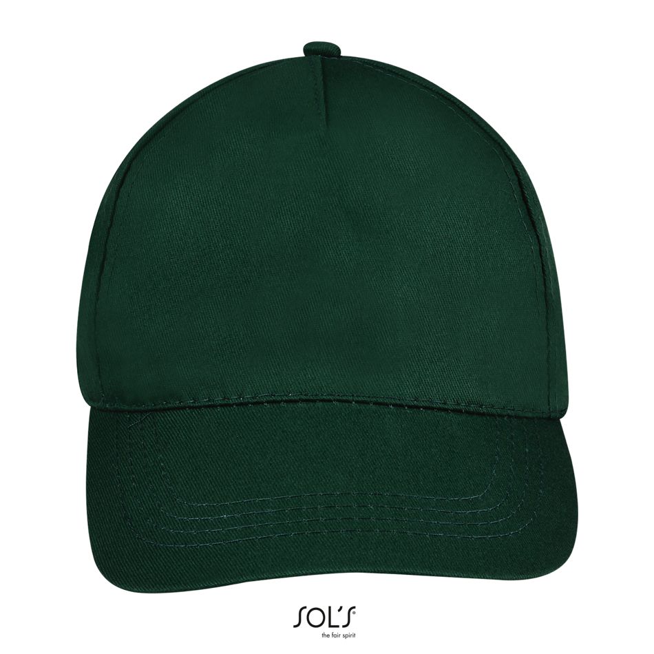Gorra De 5 Paneles SOL'S BUZZ VERDE BOSQUE