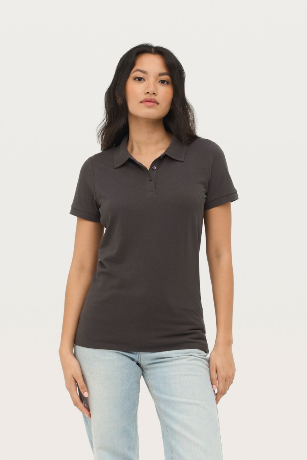 Polo de polialgodón para mujer Prime