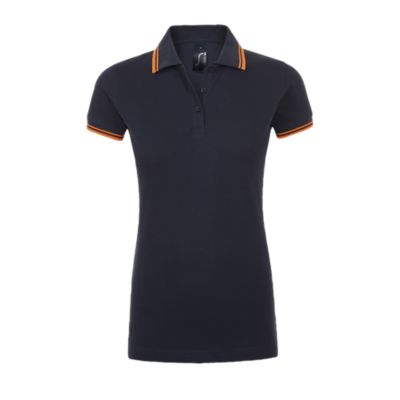 French marine / Orange fluo