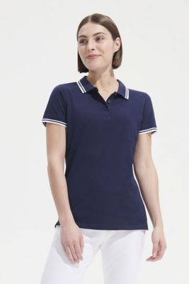 women in polo shirts