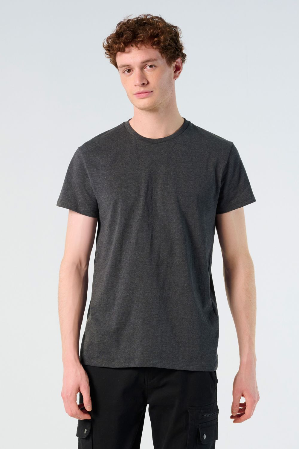 Camiseta ajustada de cuello redondo para hombre Imperial Fit