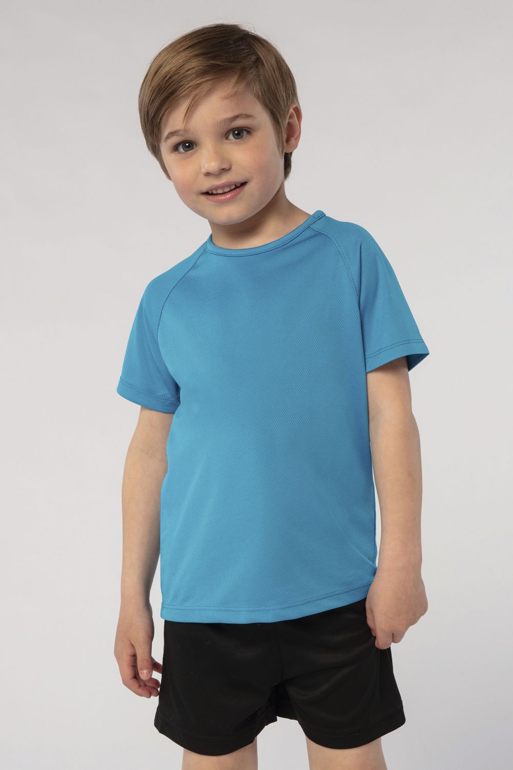Camiseta mangas raglán para niños Sporty