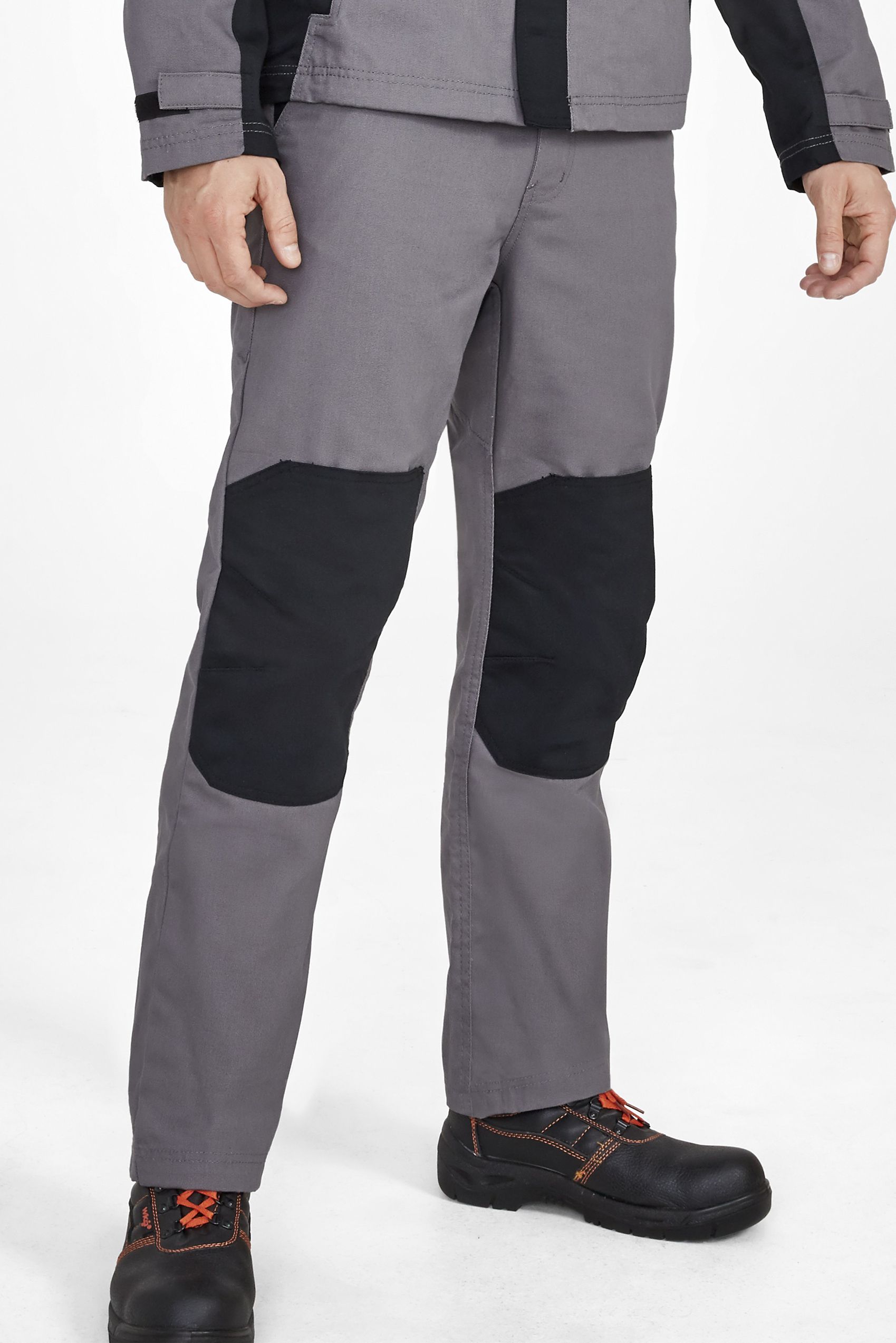 METAL PRO - Pantalon De Trabajo De Hombre Bicolor