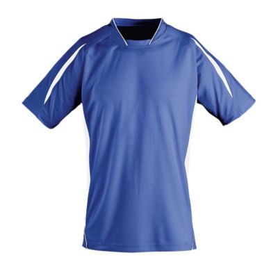 Royal blue / White