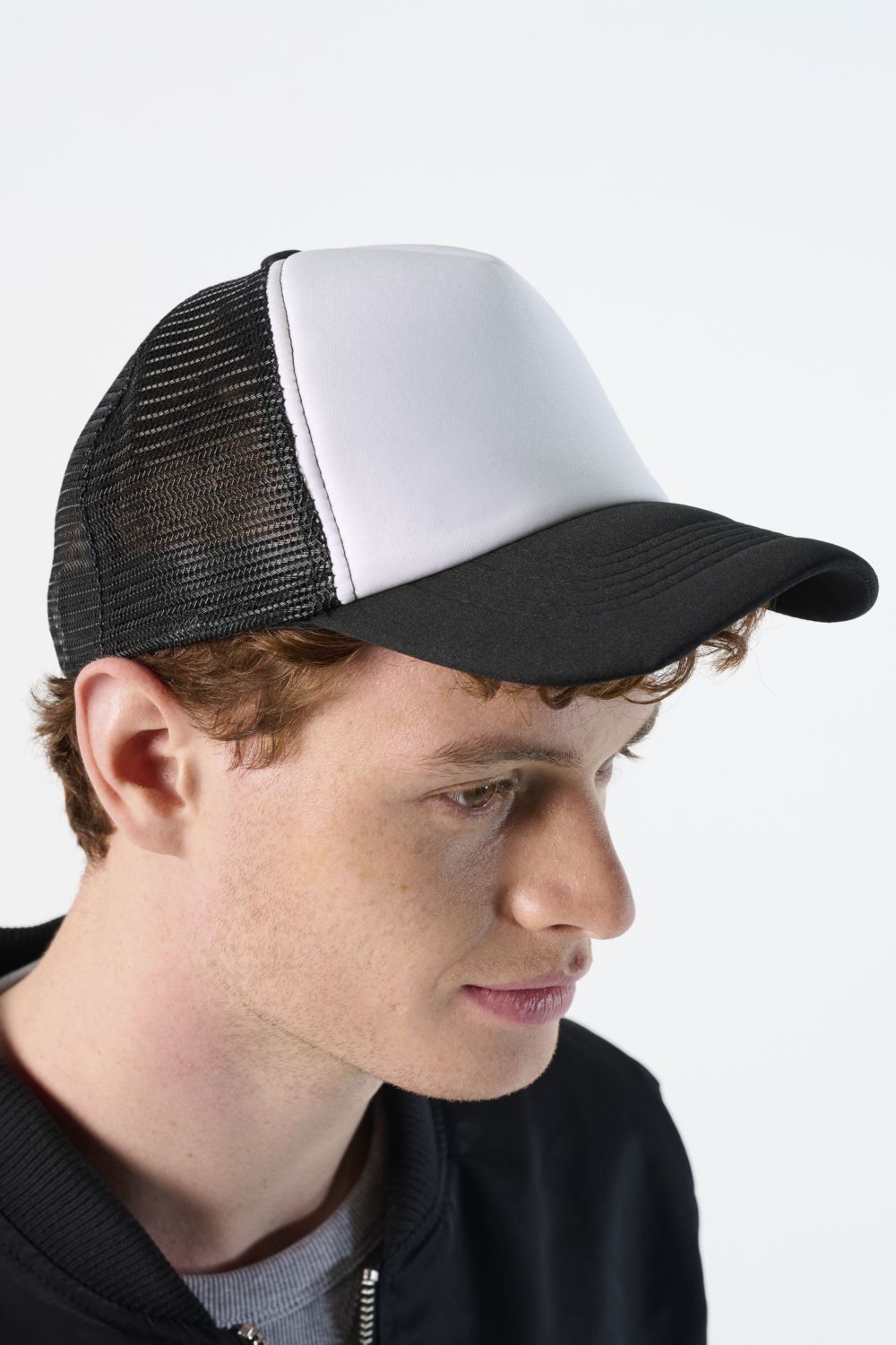 Gorra de malla de 5 paneles Bubble