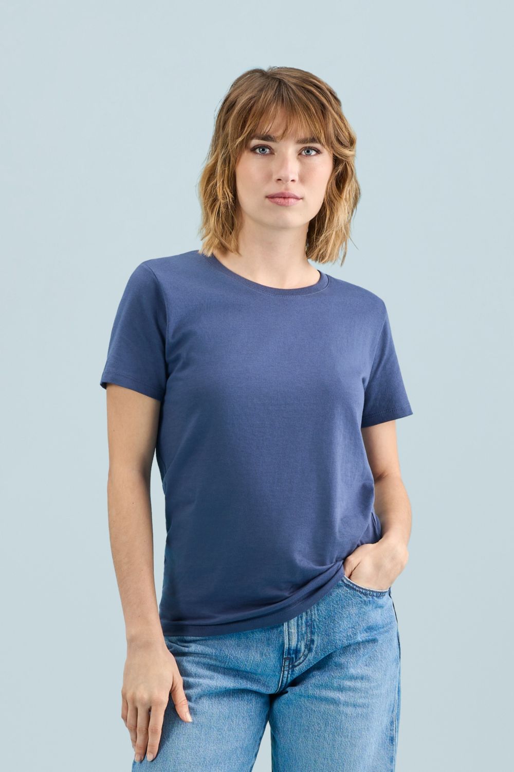 Camiseta de mujer cuello redondo Regent