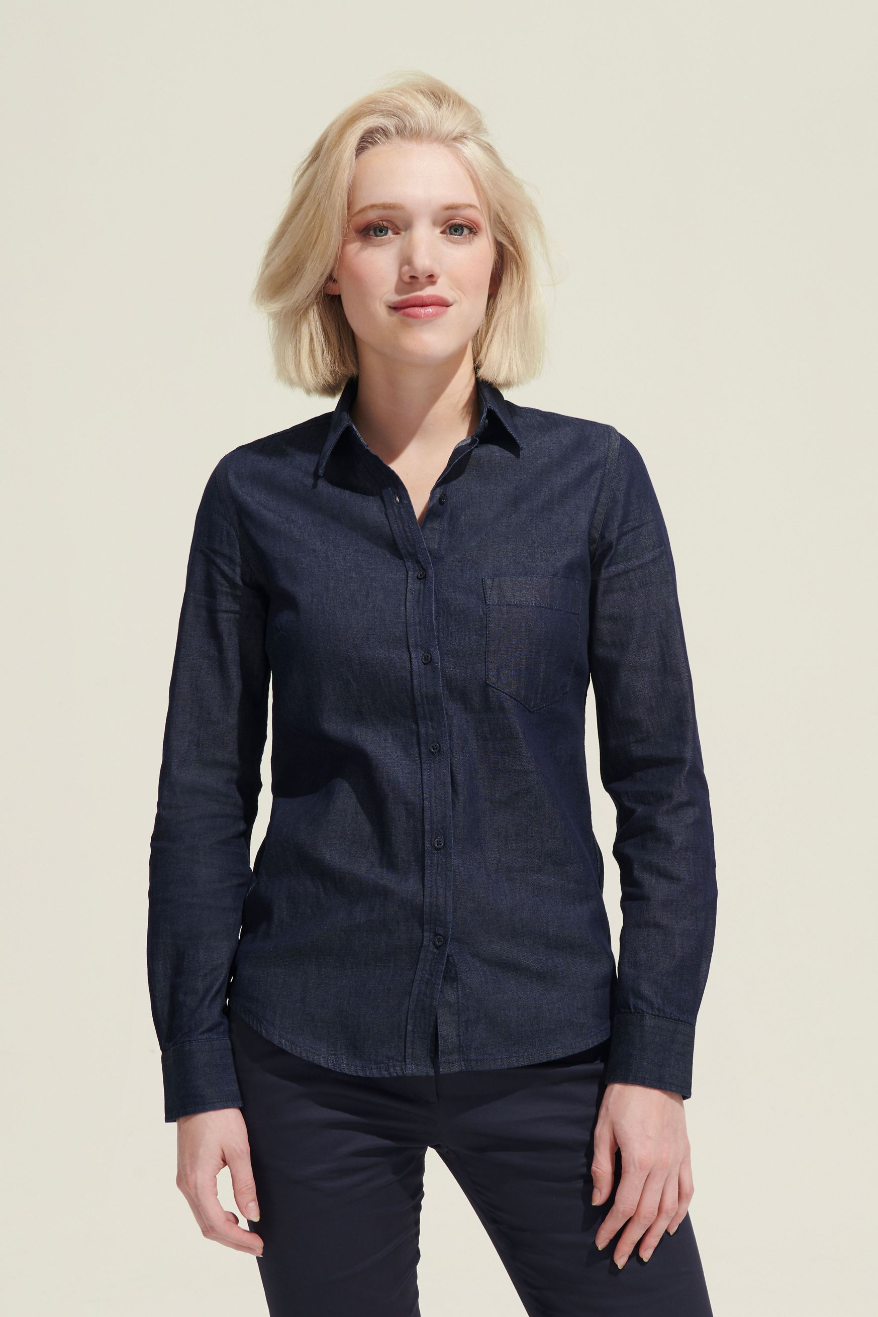  Sols Camisa De Denim De Mujer SOL'S BARRY WOMEN