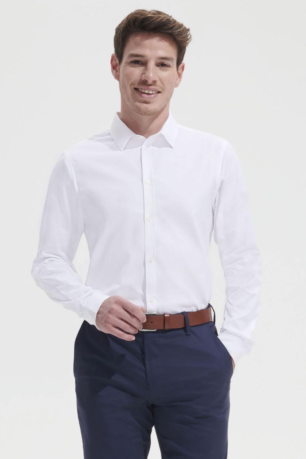 Camisa de espiguilla para hombre Brody