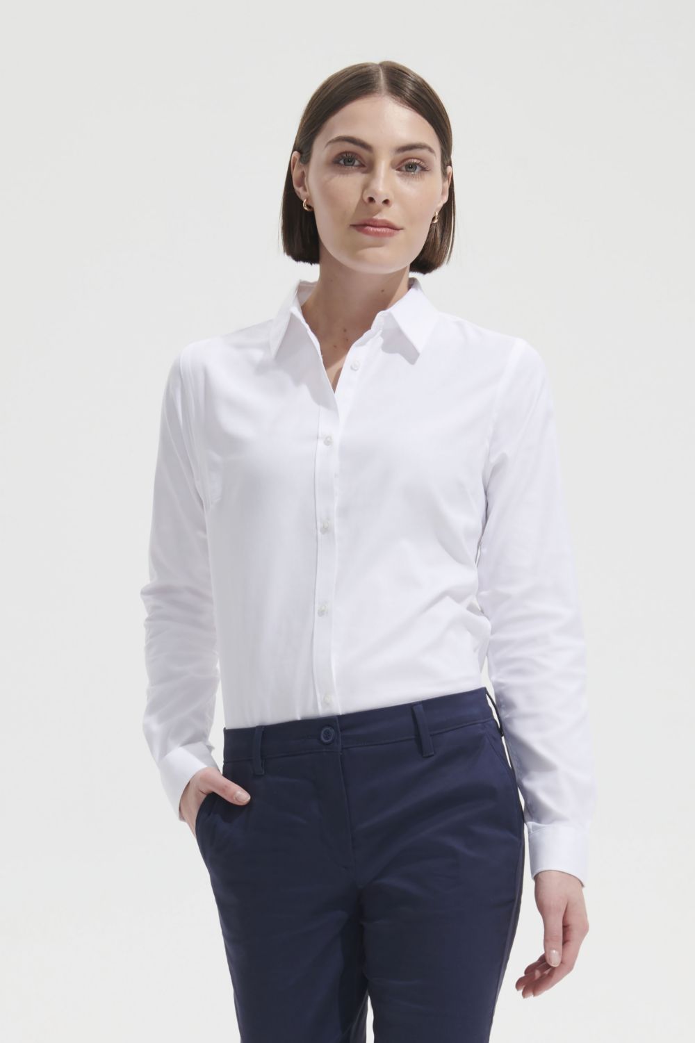 Camisa de espiguilla para mujer Brody