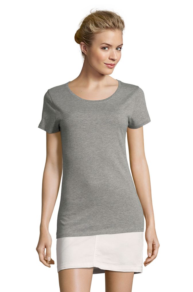 MARTIN WOMEN - Camiseta Mujer Manga Corta Cuello Redondo