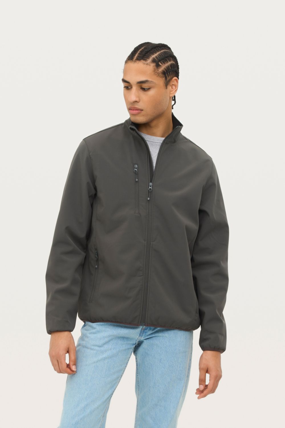 Chaqueta softshell con cremallera para hombre Radian