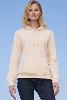 Sudadera mujer con capucha contrastada y cremallera Soul Women