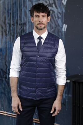 chemise avec gilet sans manche