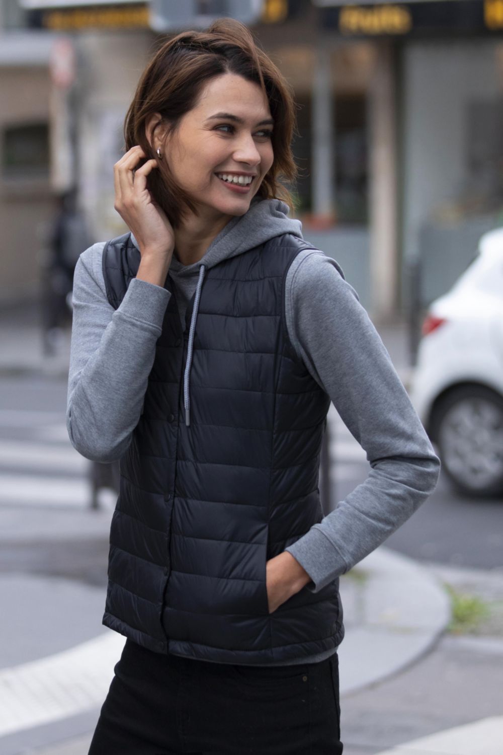 Chaleco acolchado ligero para mujer Arthur