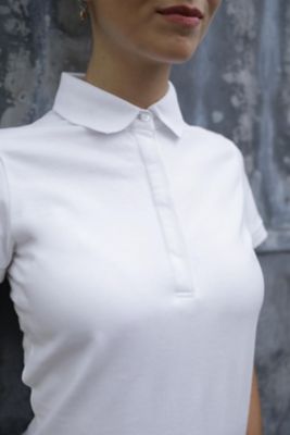 WOMEN'S PIQUÉ POLO SHIRT WITH CONCEALED PLACKET<br/><p>Lightweight and comfortable, this short sleeve piqué polo shirt is a simple and casual garment. With its concealed button placket, it is ideal for a casual look, while keeping its smart style.</p> NEOBLU OWEN WOMEN