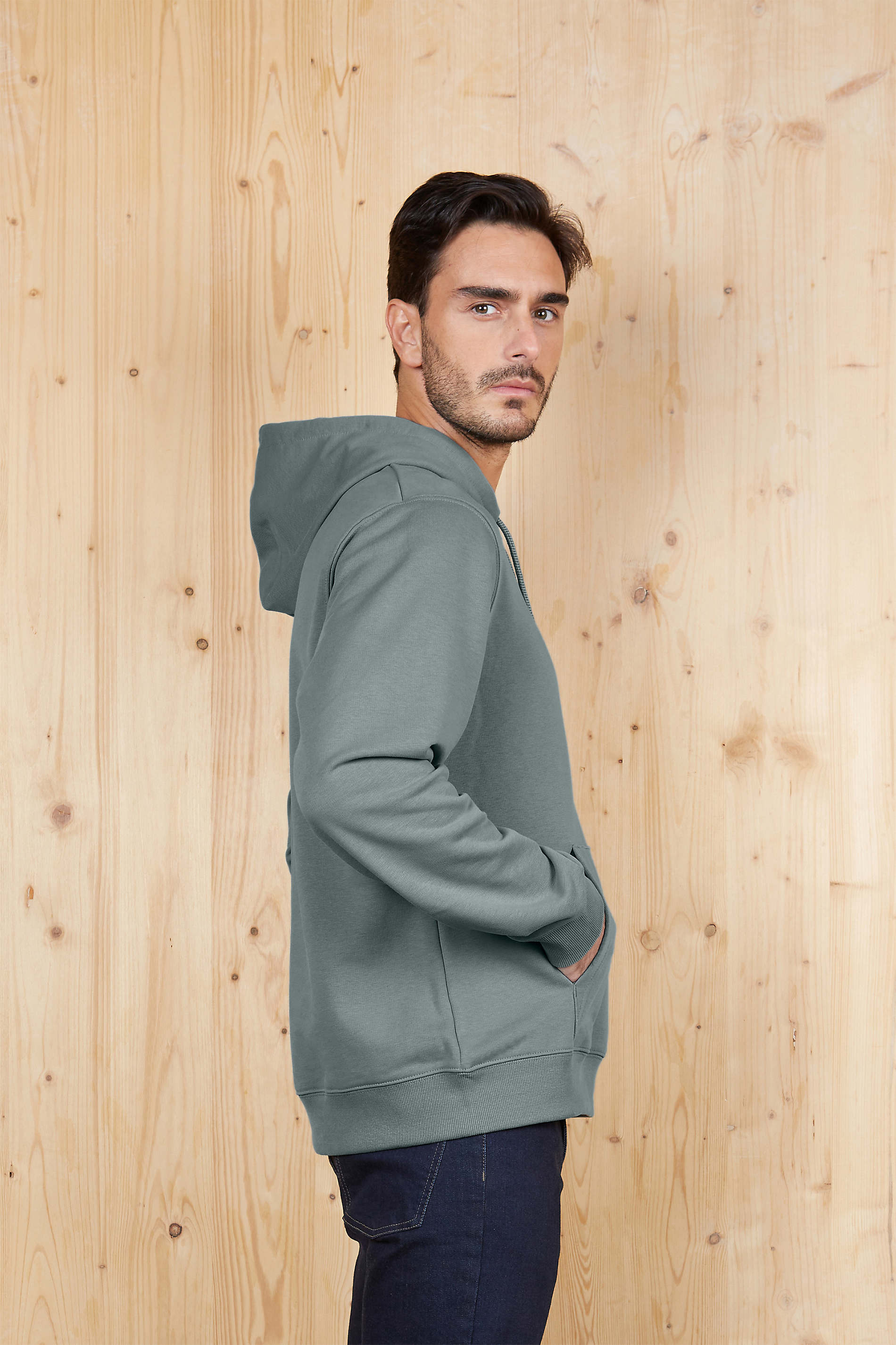 MEN'S FRENCH TERRY HOODED SWEATSHIRT<p>This French terry hooded sweatshirt or hoodie is a real must-have that is perfect both for sporty outfits and casual formal styles.</p> NEOBLU NICHOLAS MEN