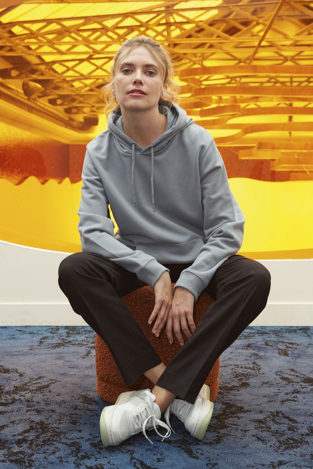 Sudadera mujer de french terry con capucha Nicholas