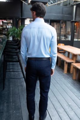 MEN'S MERCERISED JERSEY SHIRT<br/><p>Made of premium cotton, this shirt is ideal for a casual and smart look. Its extremely smooth and soft jersey knit offer the comfort of a T-shirt and the elegance of a shirt.</p> NEOBLU BALTHAZAR MEN