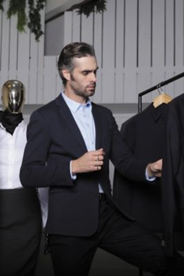 MEN'S MERCERISED JERSEY SHIRT<br/><p>Made of premium cotton, this shirt is ideal for a casual and smart look. Its extremely smooth and soft jersey knit offer the comfort of a T-shirt and the elegance of a shirt.</p> NEOBLU BALTHAZAR MEN