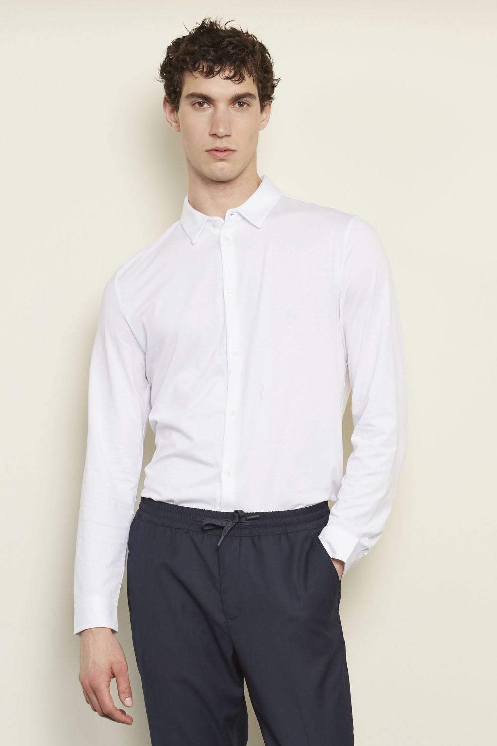 Camisa algodón mercerizado para hombre Balthazar